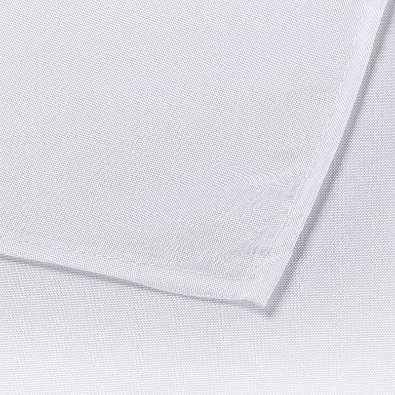 Ascoza 2pack 60x102 Inch White Rectangular Tablecloth 6 Feet Table Cloth in Polyester Fabric for Wedding/Banquet/Restaurant/Parties - Image 3